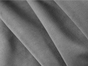 Divano grigio con rivestimento in velluto 220 cm Strino – Cosmopolitan Design