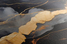 Quadro su tela – Marmo nero