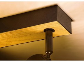 Rabalux 71152 - Faretto METTA 2xE14/40W/230V quercia