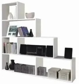 libreria klum 145x29x145h bianco