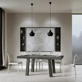 Tavolo BRIDGE Cemento 90x180 allungabile a 284 cm