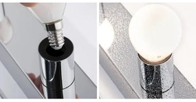 Paulmann 80096 - 3xE14/40W IP44 Lampada per specchio da bagno REGULA 230V cromo