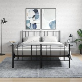 Comodini A Muro 2 Pz Grigio Cemento 35x35x20 Cm /