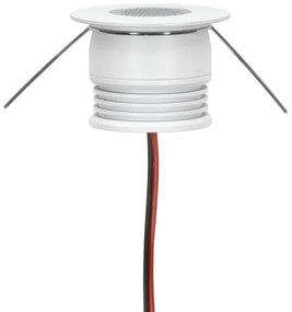 Faretto Segnapasso LED 3W IP44 Bianco 25° 220V Colore Bianco Caldo 3.000K