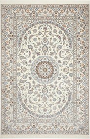 Nain Tappeto persiano 210x310 Beige (Iran) Annodato A Mano