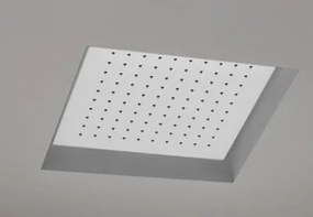 Antonio Lupi Design Meteo1 Bl Soffione Led Rgb 35x35 Cm Ad Incasso A Soffitto Bianco