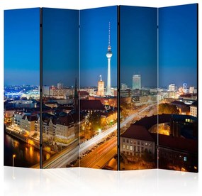 Paravento  Berlin by night II [Room Dividers]  Colore ---, Dimensioni e Misure 225x172