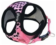 Imbracatura per Cani Gloria Leopardo 21-29 cm Rosa Taglia S