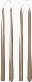 Set di 4 candele da tavolo fatte a mano Smooth