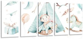 Quadri 5 pezzi – Per bambino