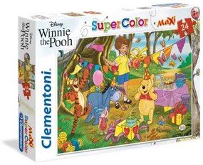 Puzzle Winnie The Pooh Clementoni 24201 SuperColor Maxi 24 Pezzi
