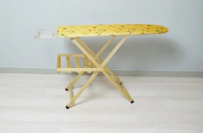 Asse da stiro modello LADY in legno massello NATURALE