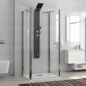 Box doccia tre lati 70x70x70 apertura battente K2800AS2 - KAMALU