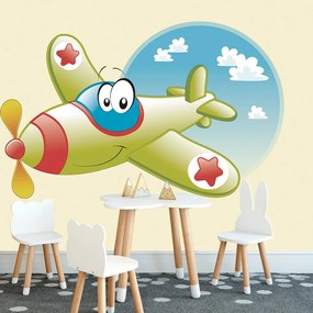 Carta da parati – Aeroplanino coraggioso