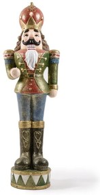 Figurina schiaccianoci multicolore H 95 cm