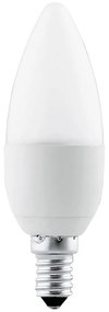 Lampadina LED E14/4W 3000K a forma di candela