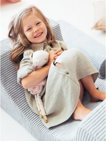 Gioco per psicomotricità color menta in velluto a coste 3 pz altezza totale 37 cm 75x49 cm Rainbow Montessori – Wigiwama