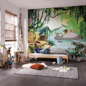 Fotomurale KOMAR Jungle book, Multicolore 368X254 cm