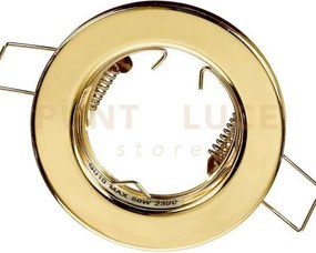 Struttura incasso reflex oro 8x8cm in metallo