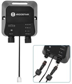 Aigostar - Lampada solare LED 2x35W/12V 6000mAh 6500K pr. 16,8 cm