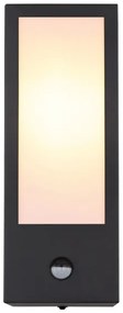 Globo 31980OS-Applique da esterno con sensore GUNDULA 1xE27/60W/230V IP44