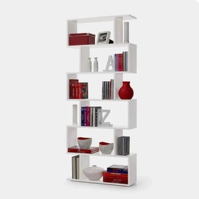 Libreria alta Athena 192hx80x25 bianco