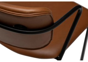 Sedia in similpelle marrone Zed - DAN-FORM Denmark
