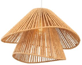 MAXLIGHT P0578 - Lampadario a sospensione con filo AMALFI 1xE27/15W/230V diametro 45 cm beige