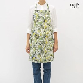 Grembiule in lino Lotus - Linen Tales
