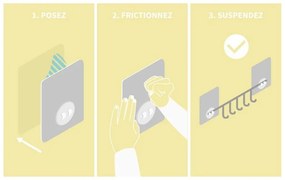 Bagno magico Gancio doppio autobloccante Bestlock Magic Bath - Compactor