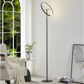 Eglo 901972 - Lampada da terra dimmerabile a LED CASTELPOTO 2xLED/8,8W/230V nera