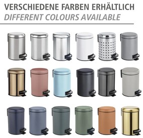Cestino a pedale color rame , 3 l Leman - Wenko