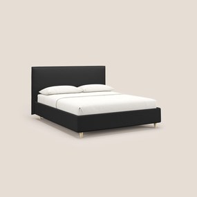 Costanza letto contenitore e sfoderabile in tessuto misto cotone impermeabile T13 antracite