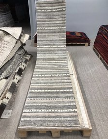 Loribaft Tappeto persiano 320 x 70 Beige (Iran) Annodato A Mano