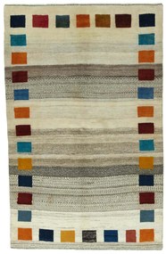 Gabbeh Tappeto persiano 160x250 Beige (Iran) Annodato A Mano