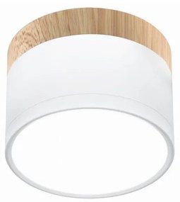 Plafoniera LED TUBA LED/9W/230V bianco/beige