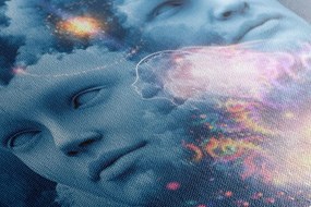 Stampa su tela – Mente virtuale