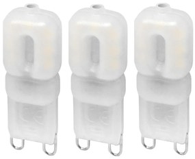 SET 3x Lampadina LED ECOLINE G9/2,5W/230V 3000K - Brilagi