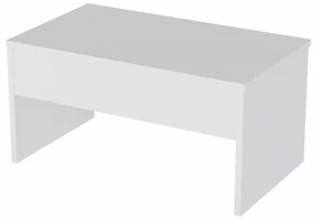 Tavolino pieghevole AKILLI 44,8x90 cm bianco