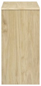 Tavolo consolle sauda rovere 89,5x36,5x73cm legno massello pino