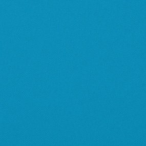 Cuscino per Panca Azzurro 180x50x7 cm in Tessuto Oxford