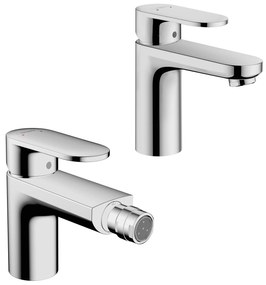 Hansgrohe Vernis Blend coppia Miscelatori Monocomando per Lavabo E Bidet Cromo