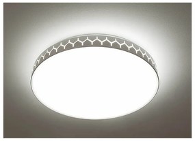 Plafoniera LED 60W CCT, Dimmerabile, Ø49cm da soffitto e parete Colore Bianco Variabile CCT