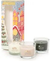 Set regalo 3 candele Natale Yankee Candle