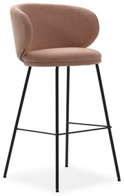 Set di sbagelli da bar in rosa chiaro 2 pz (altezza della seduta 65 cm) Rush – Marckeric