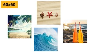 Set di quadri – Vacanza al mare