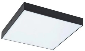 Rabalux - Plafoniera LED da soffitto LED/18W/230V 3000-6000K IP44 nera