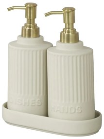 Supporto per detersivo color crema in ceramica Heidi – Wenko