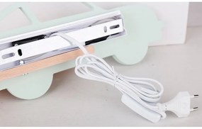 Lampada per bambini color menta Car - Candellux Lighting