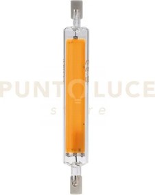Lampadina led attacco r7s 8w 1000lm 3000k 360° 16x118mm 25000h cri80